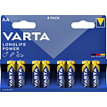 Varta Batterij Varta Longlife Power 8xAA