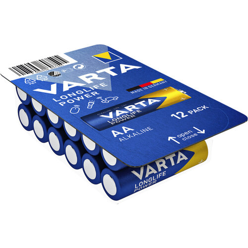 Varta Batterij Varta Longlife Power big box 12xAA