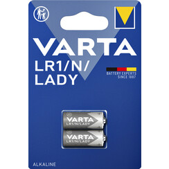 Pile bouton Varta LR1 lady N 4001 lithium