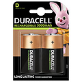 Duracell Pile rechargeable Duracell 2xD 2200mAh staycharged