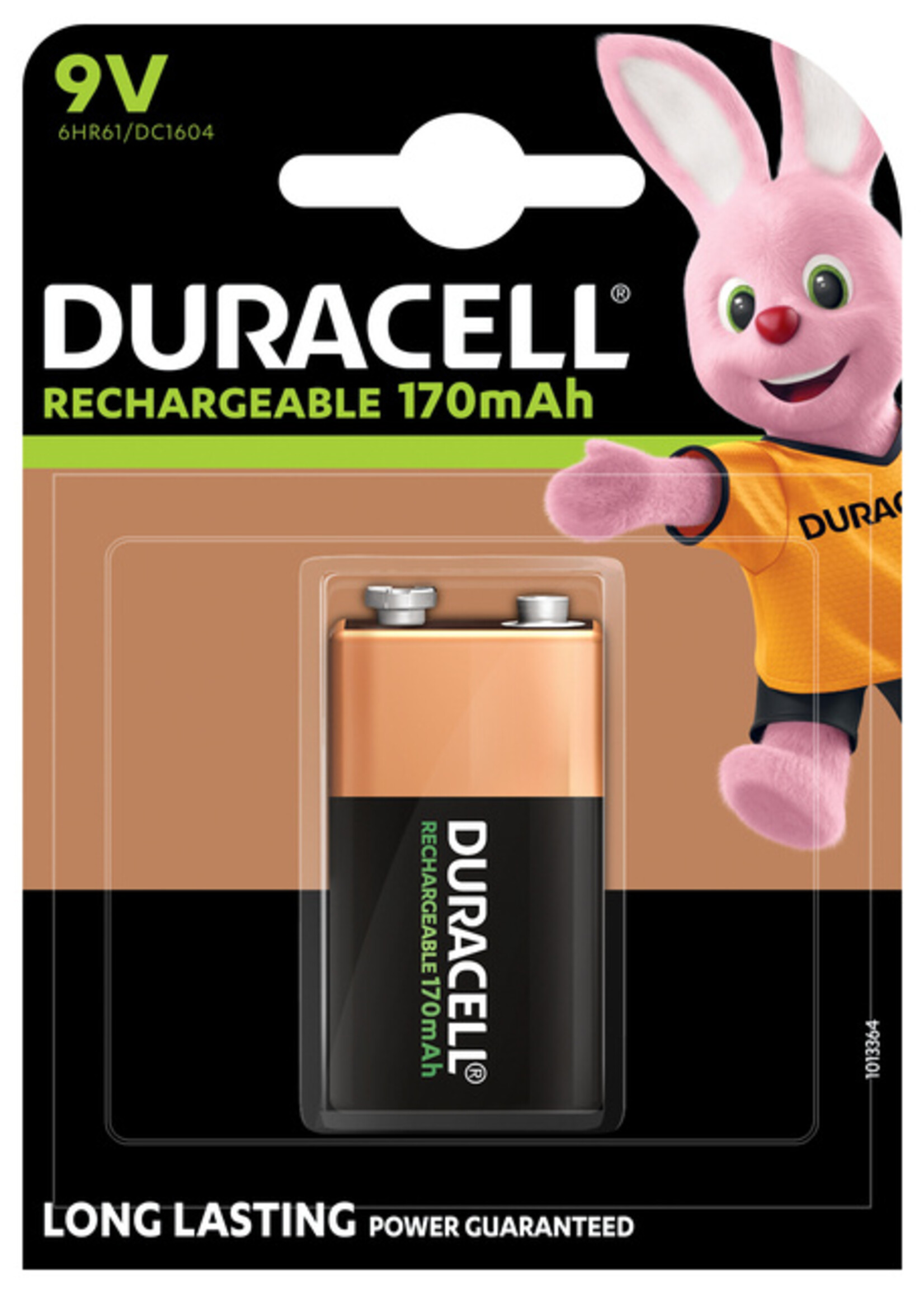 Duracell Pile rechargeable Duracell 9V 170mAh staycharged