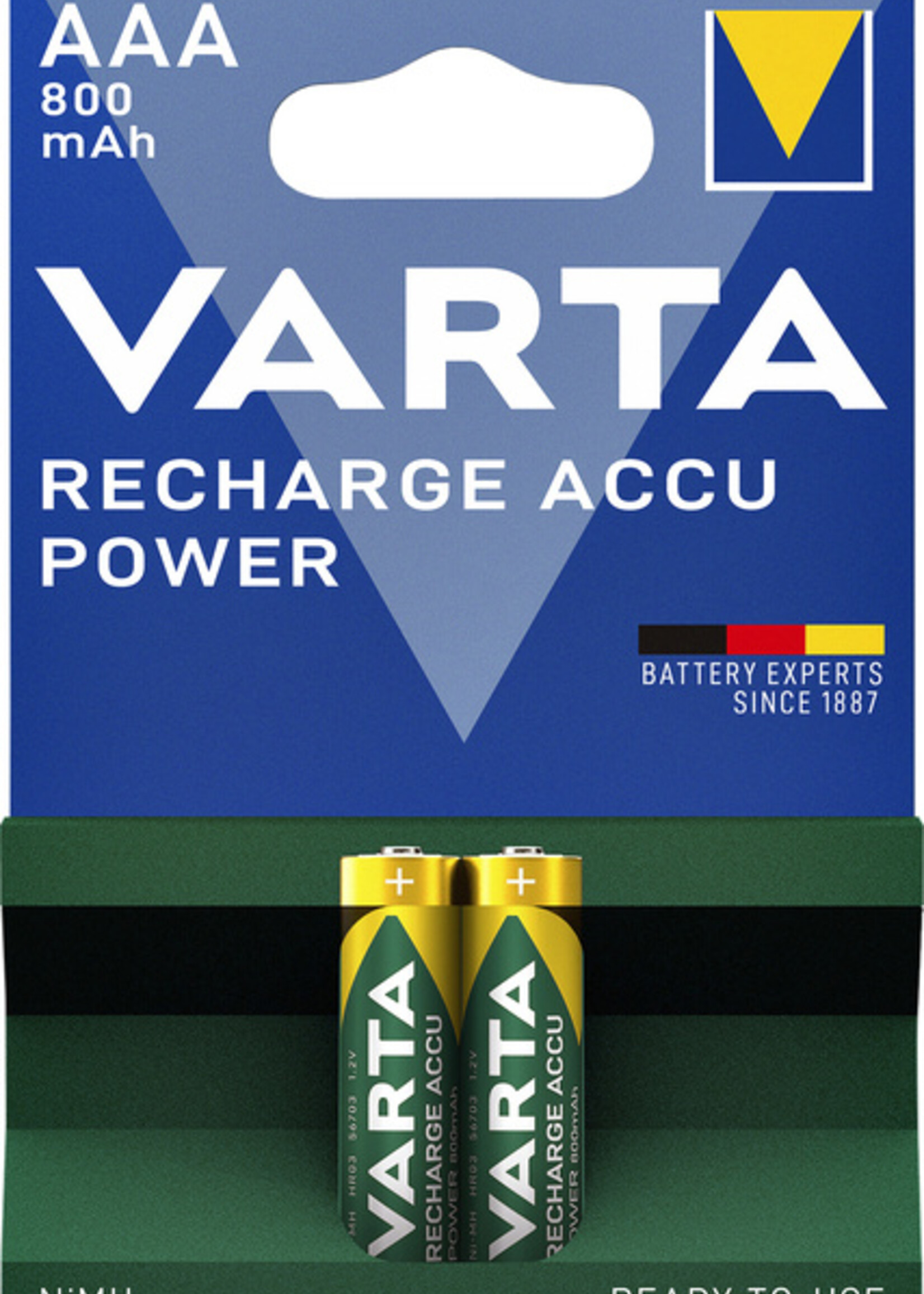 Varta Pile rechargeable Varta 2xAAA 800mAh Ready To Use