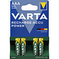 Varta Batterij oplaadbaar Varta 4xAAA 800mAh ready2use