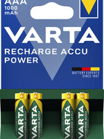 Varta Batterij oplaadbaar Varta 4xAAA 1000mAh ready2use