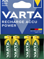 Varta Batterij oplaadbaar Varta 4xAA 2100mAh ready2use
