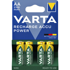 Pile rechargeable Varta 4xAAA 2100mAh Ready To Use