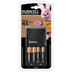 Chargeur de piles Duracell CEF27 + 2xAA + 2xAAA