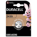 Duracell Pile bouton Duracell 2430 CR2430 lithium Ø24mm 3V-280mAh