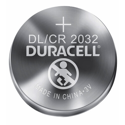 Duracell Batterij Duracell knoopcel 4xCR2032 lithium Ø20mm 3V-180mAh
