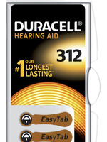 Duracell Batterij Duracell Hearing DA312 Ø7,9mm 180mAh 6 stuks