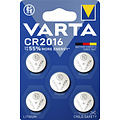 Varta Pile bouton Varta CR2016 lithium blister de 5 pièces