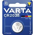 Varta Pile bouton Varta CR2025 lithium blister 1 pièce