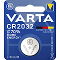 Varta Batterij Varta knoopcel CR2032 lithium blister à 1stuk