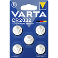 Varta Batterij Varta knoopcel CR2032 lithium blister à 5stuk