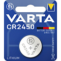 Varta Batterij Varta knoopcel CR2450 lithium blister à 1stuk