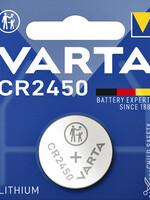 Varta Batterij Varta knoopcel CR2450 lithium blister à 1stuk