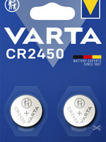 Varta Batterij Varta knoopcel CR2450 lithium blister à 2stuk