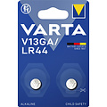 Varta Pile bouton Varta V13GA lithium alcaline blister 2 pièces