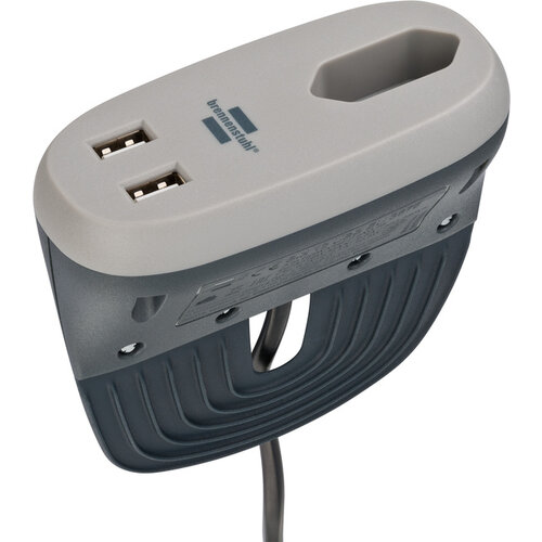 brennenstuhl Station de charge Brennenstuhl canapé 1 prise Euro + 2x USB