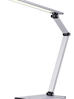 Hansa Bureaulamp Hansa led Slim zilvergrijs