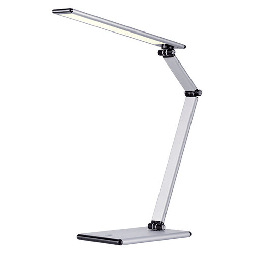 Hansa Bureaulamp Hansa led Slim zilvergrijs