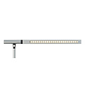 MAUL Bureaulamp MAUL Rubia LED voet dimbaar colour vario + usbpoort zilver