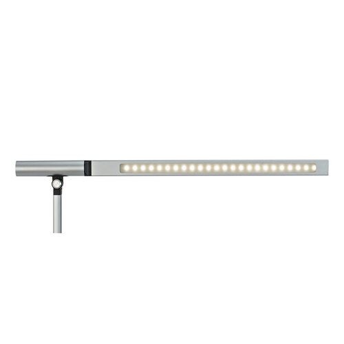 MAUL Bureaulamp MAUL Rubia LED voet dimbaar colour vario + usbpoort zilver