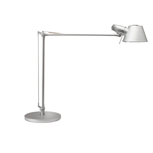 MAUL Bureaulamp MAUL Rock LED voet zilvergrijs
