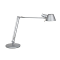 MAUL Bureaulamp MAUL Rock LED voet zilvergrijs