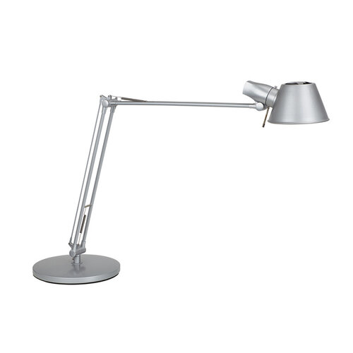 MAUL Bureaulamp MAUL Rock LED voet zilvergrijs