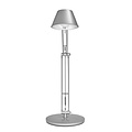 MAUL Bureaulamp MAUL Rock LED voet zilvergrijs