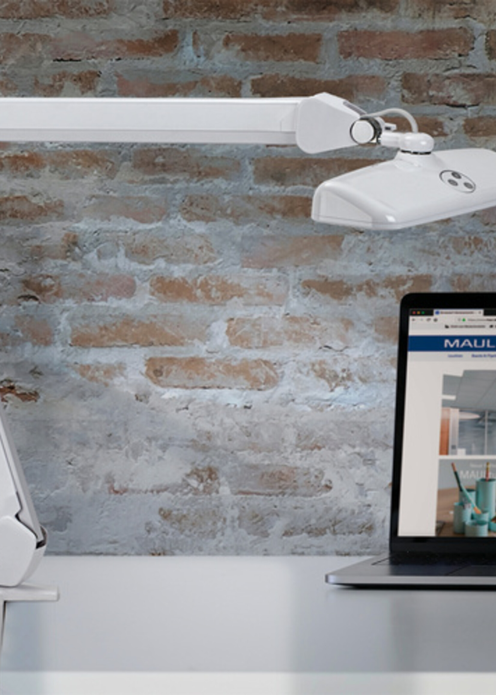 MAUL Lampe poste de travail MAULintro LED avec pince dimmable