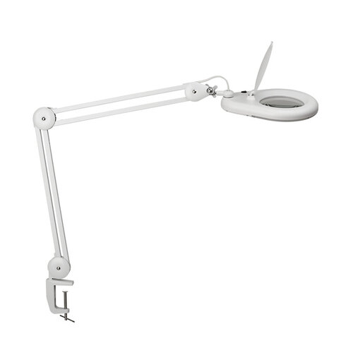 MAUL Lampe loupe MAUL Viso LED avec pince blanc
