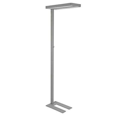 MAUL Vloerlamp MAUL Javal LED dimbaar hoog 195cm aluminium