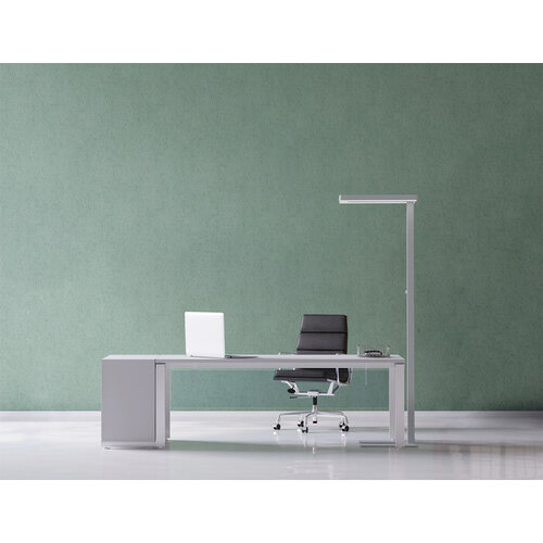 MAUL Vloerlamp MAUL Javal LED dimbaar hoog 195cm aluminium