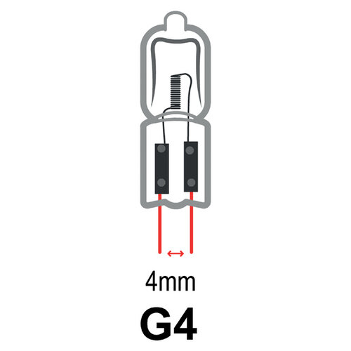 Integral Lampe LED Integral GU4 2700K blanc chaud 1,1W 100lumen