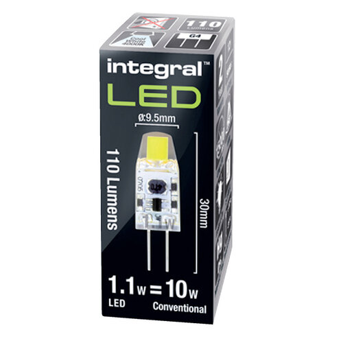 Integral LED Integral G4 12V 1.1W 4000K blanc froid 110lumen