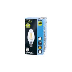 Lampe LED Integral E14 4,5W 2700K blanc chaud 250 lumens