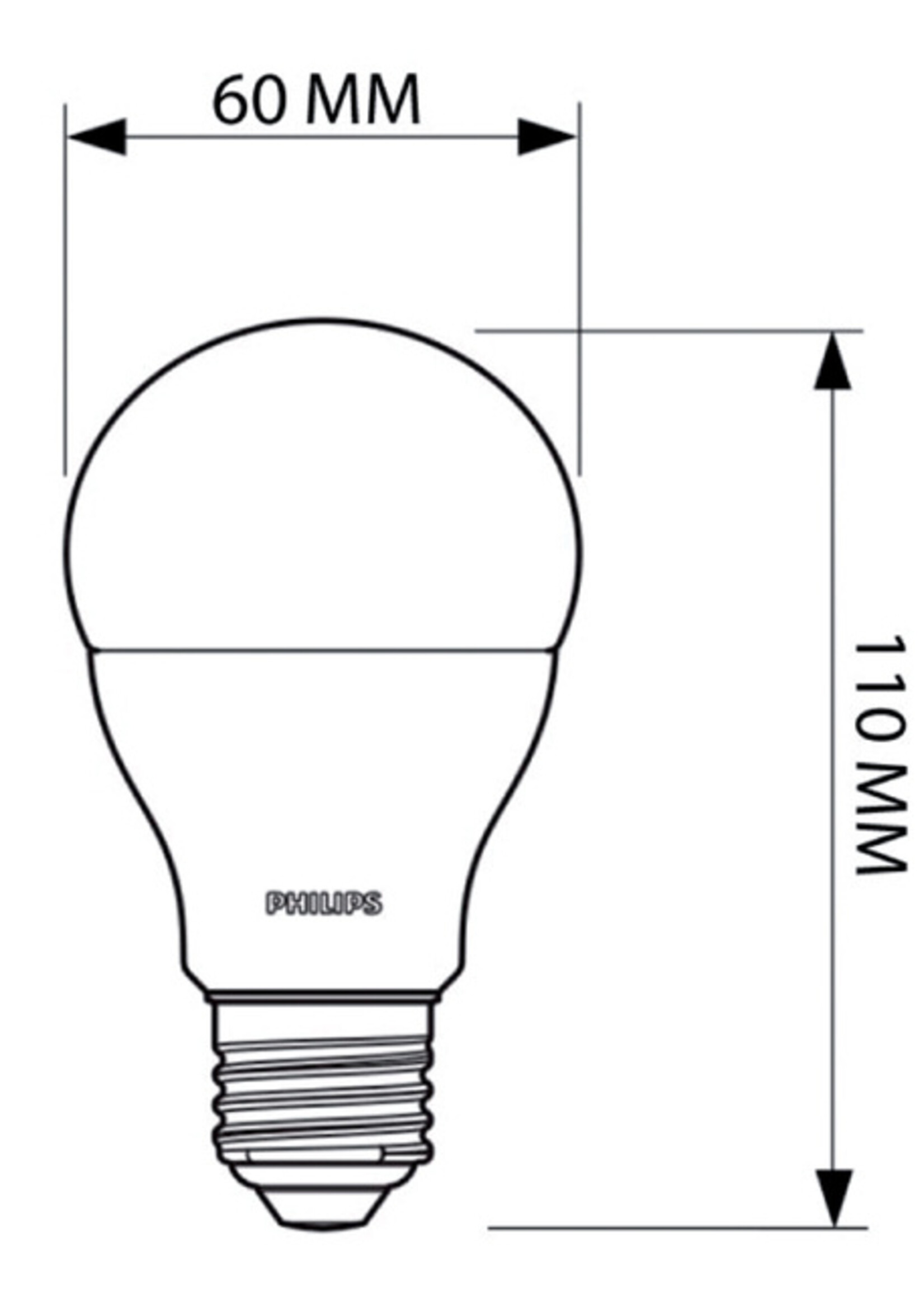 Philips Ampoule LED Philips CorePro LEDbulb E27 13,5W=100W 1520Lumen