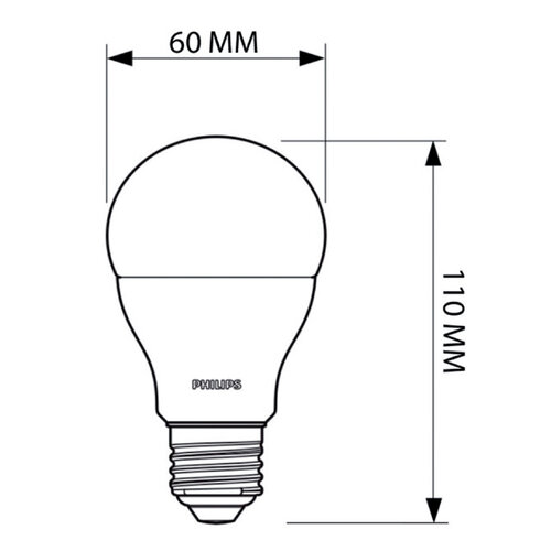 Philips Ampoule LED Philips CorePro LEDbulb E27 13,5W=100W 1520Lumen