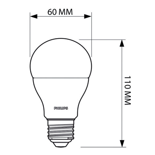 Philips Ledlamp Philips CorePro LEDbulb E27 13,5W=100W 1520 Lumen