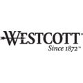 Westcott Snijmes Westcott office 9mm met schuifsluiting en metalen houder blauw