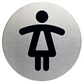 Durable Pictogramme Durable 4904 toilettes femmes rond 83mm
