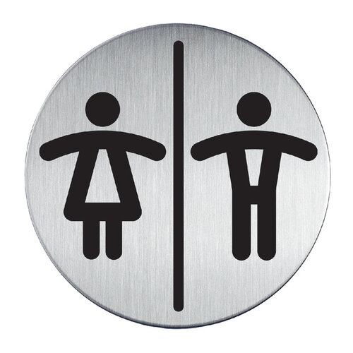 Durable Pictogramme Durable 4920 toilettes femmes/hommes rond 83mm
