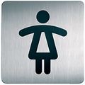 Durable Pictogramme Durable 4956 toilettes femmes carré 150mm