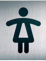 Durable Pictogramme Durable 4956 toilettes femmes carré 150mm