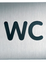 Durable Infobord pictogram Durable 4957 vierkant wc 150mm