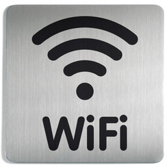 Pictogramme Wi-FI Durable 4786 carré 150mm