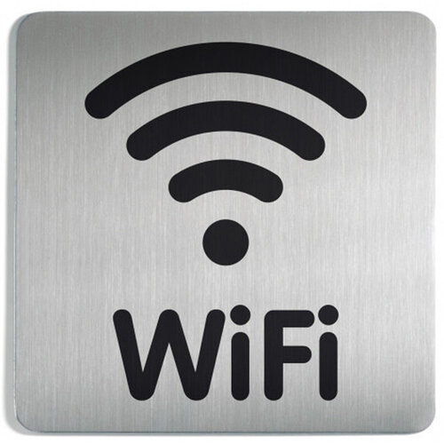 Durable Infobord pictogram Durable 4786 vierkant wifi 150mm