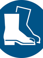 Tarifold Pictogramme Tarifold Chaussures de sécurité obligatoire ø200mm